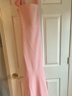 Likely Blush Pink Maxi Slip Dress